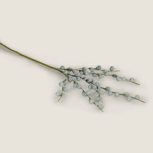 Berry Branch Blue Artificial Flower