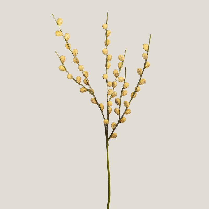 Berry Branch Yellow Artificial Flower