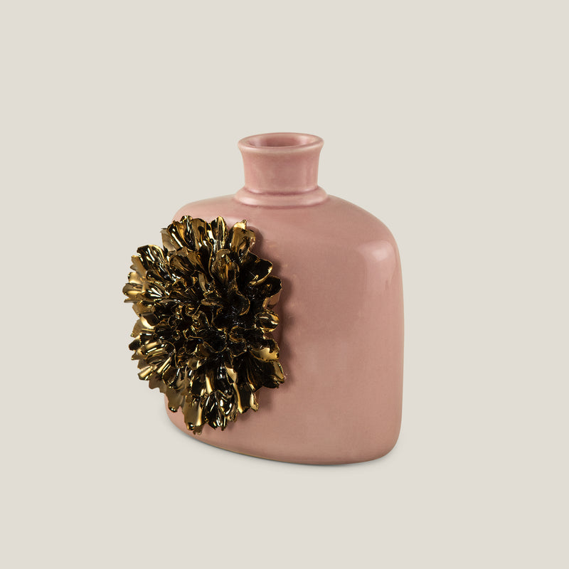 Floret Pink & Ceramic Vase Small