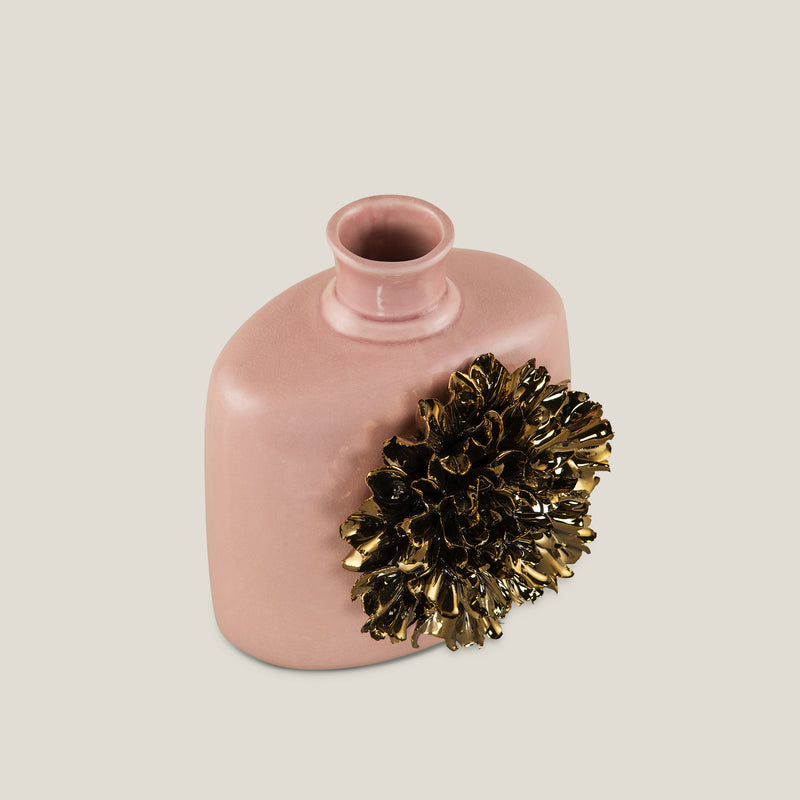 Floret Pink & Ceramic Vase Small