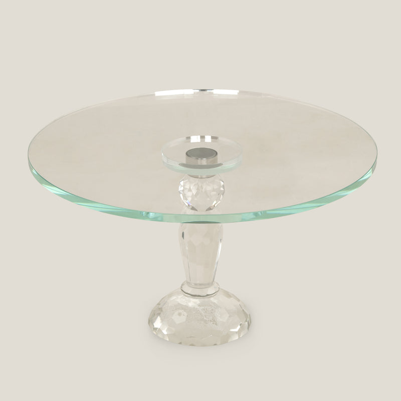 Buy MORADIYA FRESH LABEL Antique Small Mirror Top Cake Stand with Crystal  Dangles Online at Low Prices in India  Amazonin