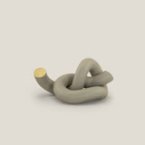 Knotted Beige Ceramic Abstract Decor