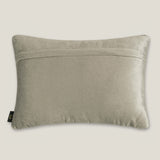  Emb. Grey Velvet Cushion Cover