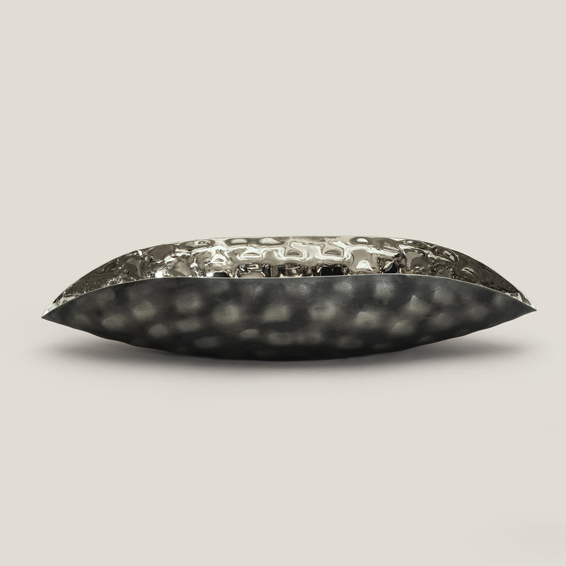 Canoe Metal Bowl Decor