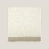 Linia Grey Paper Silk Patch Napkin Set