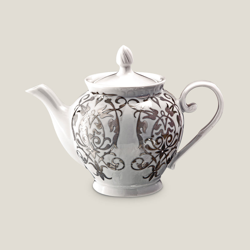 Mervielle Platinum Tea Pot