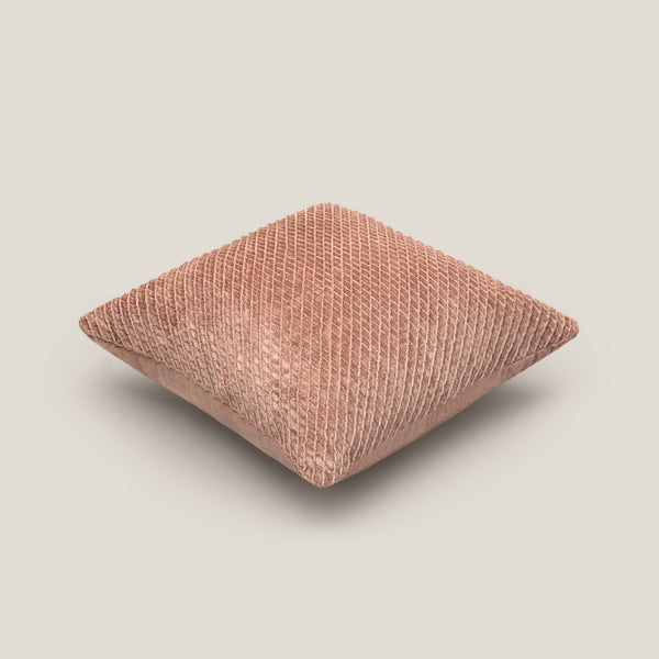 Amiens Pink Velvet Cushion Cover
