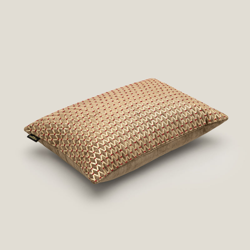Briony Gold Velvet Cushion Cover