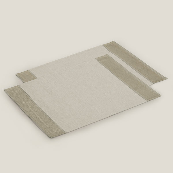 Linia Linen Grey Placemat Set of 2