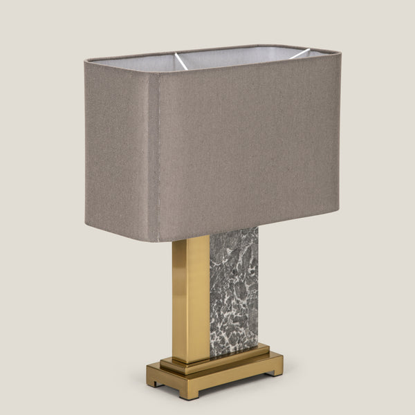 Pietro Gold Marble Table Lamp