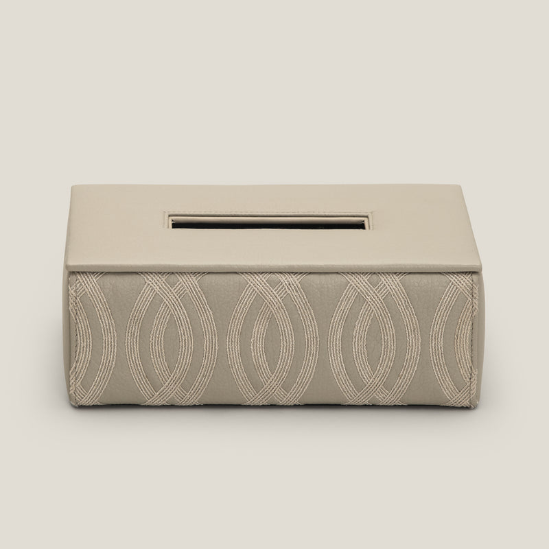 Cordia Light Grey Tissue Box