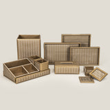 Zahavi Gold & Beige Tissue Box