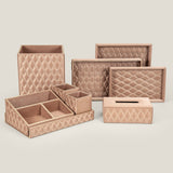 Calais Pink Square Serving Tray