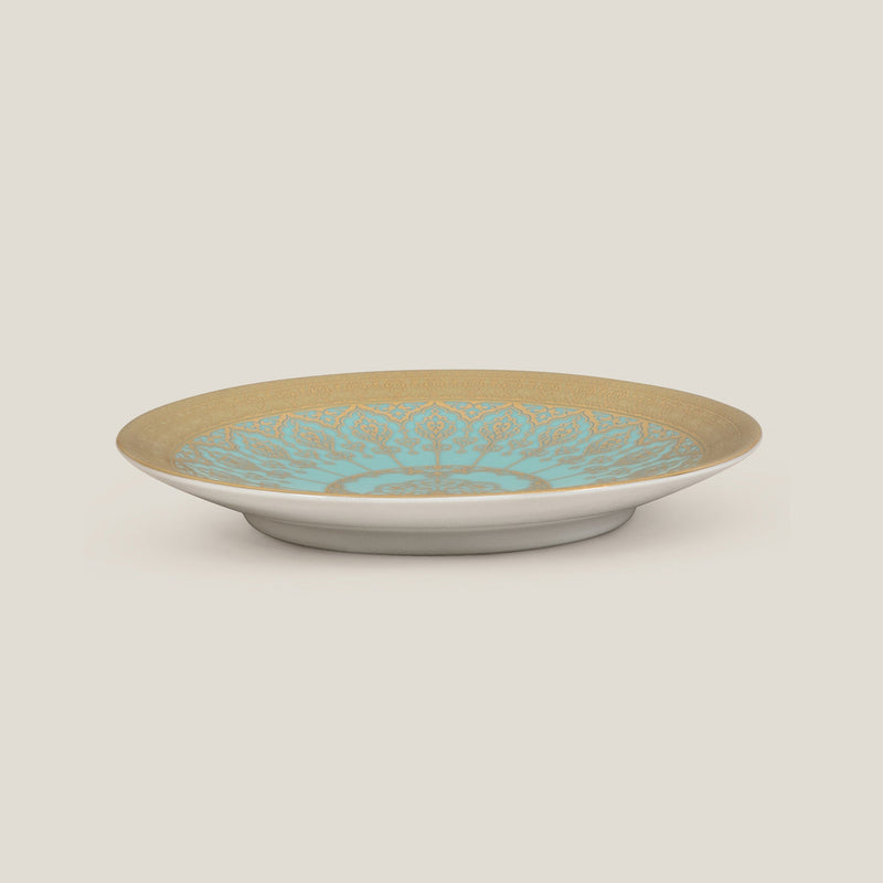 Mersin Gold-Lined Quarter Plate Set Of 2