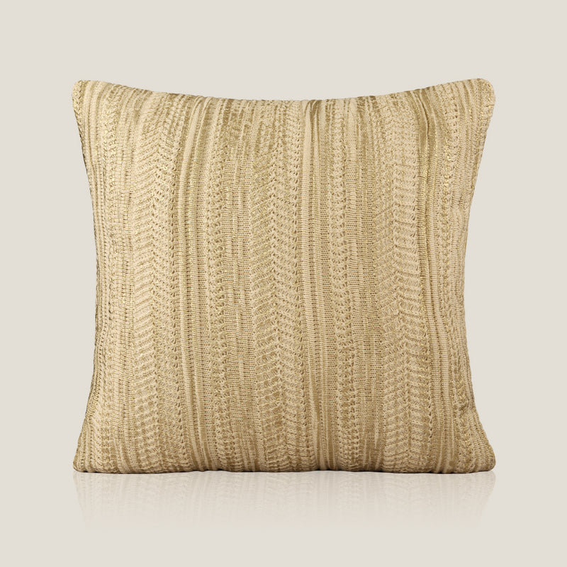 Tejer Knit Textured Velvet Cushion Cover