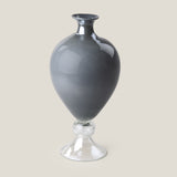 Cuvo Mauve Glass Footed Vase