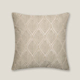 Lev Embroidered Sateen Cushion Cover