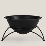 Quasar Metal Fire Pit With Stand