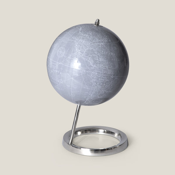 Grey Stainless Steel Globe S