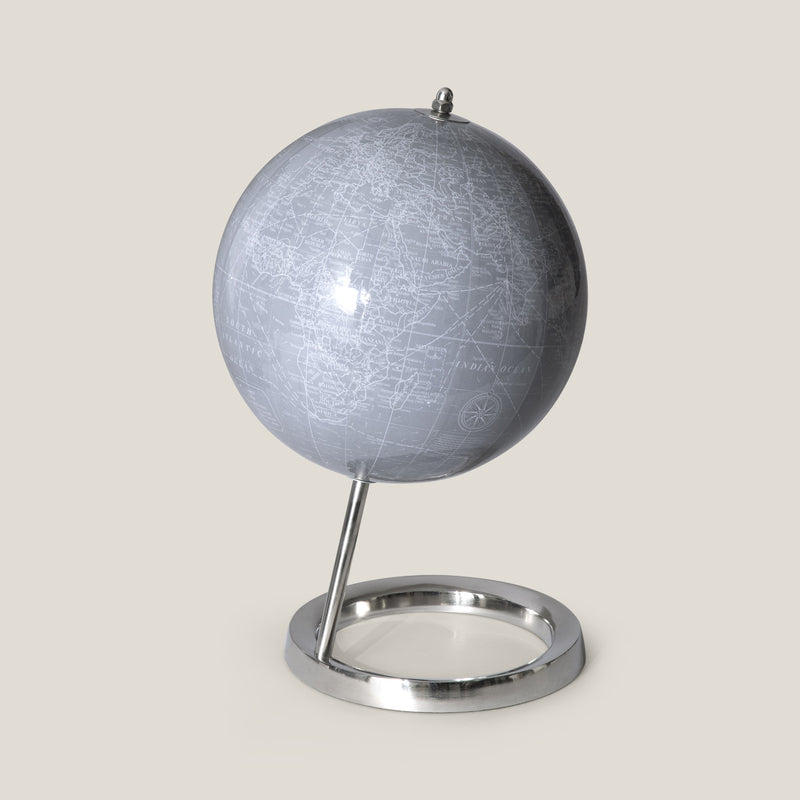 Grey Stainless Steel Globe S