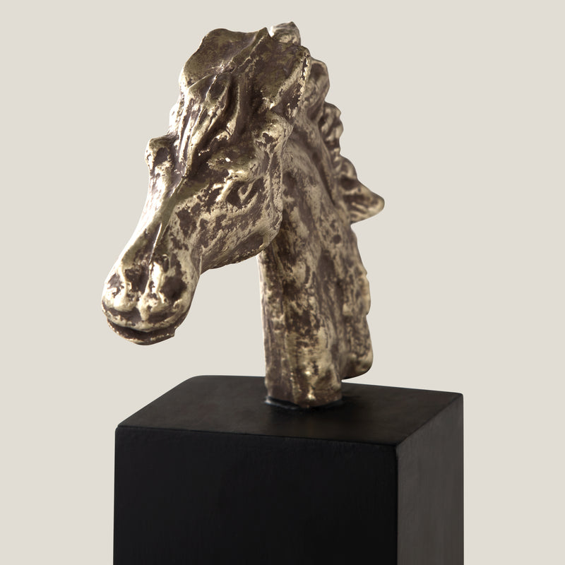 Equus Horse Bust Sculpture