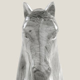 Horse Marfil Bookends Grey
