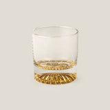 Pyramide Gold Whiskey Glass Set Of  4