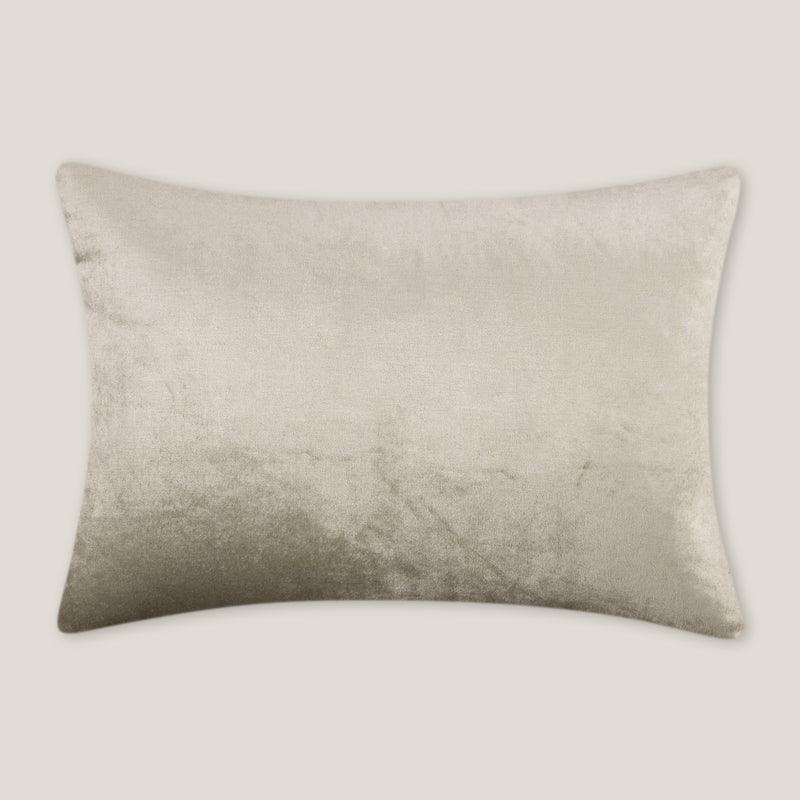 Norfolk Off White Velvet Cushion Cover