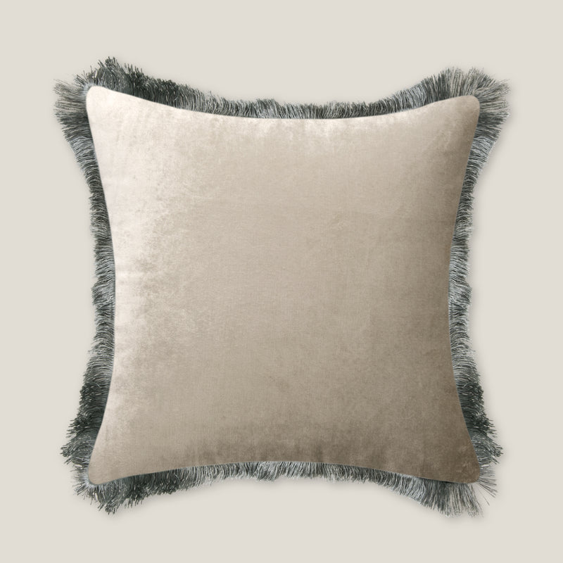 Lea Blue & Off White Cushion Cover