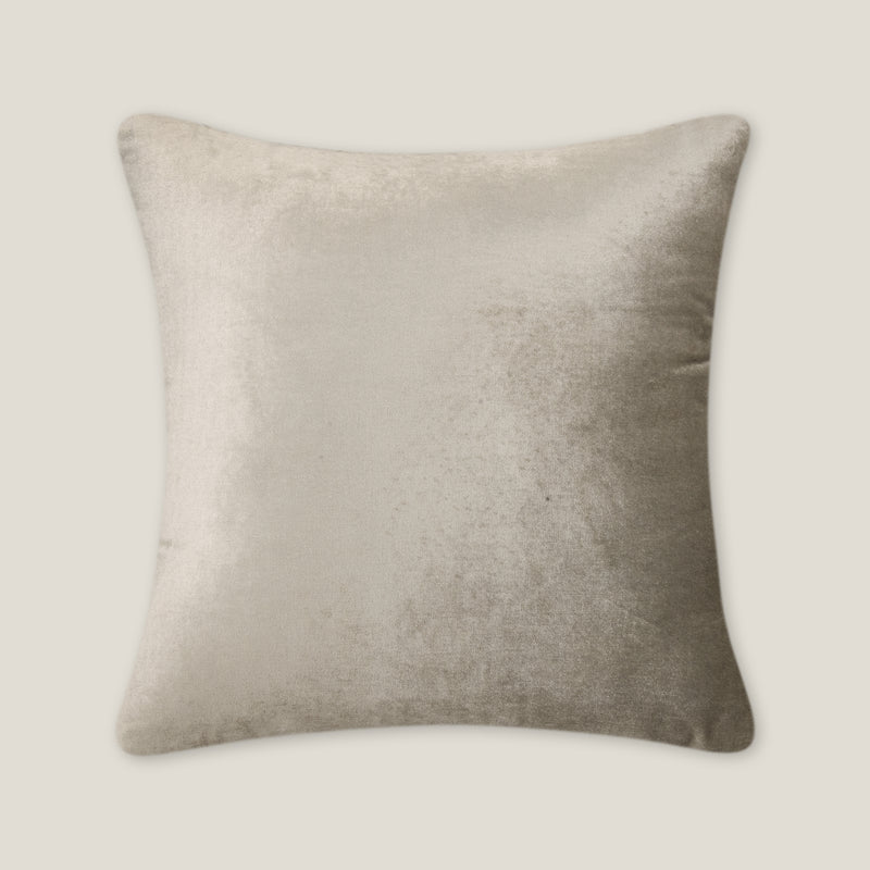 Nami Grey Velvet Cushion Cover