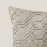 Nami Grey Velvet Cushion Cover