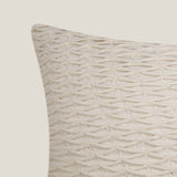 Textured Off White Cushion Cover