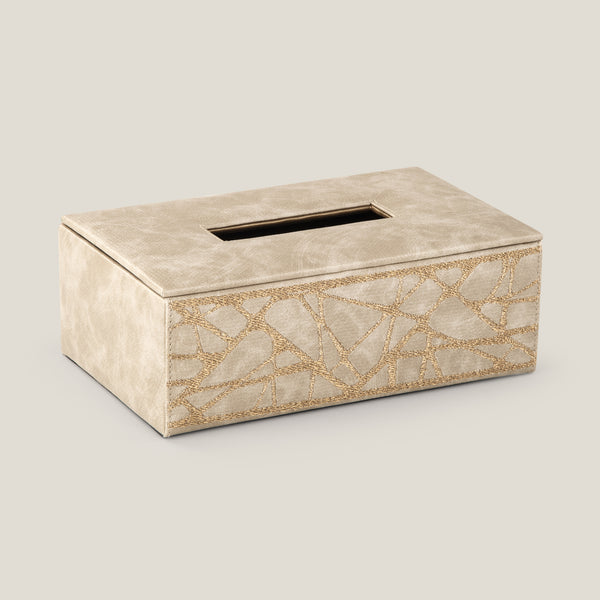 Nordic Leather Tissue Box – RAM Home Decor, LLC
