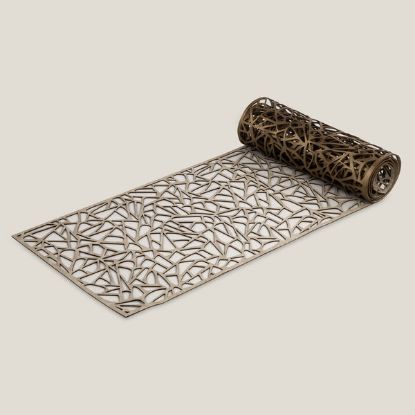 Elipse Green Textured Runner
