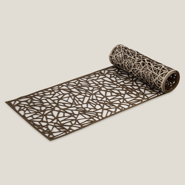 Elipse Green Textured Runner