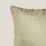 Orilla Green Velvet Cushion Cover