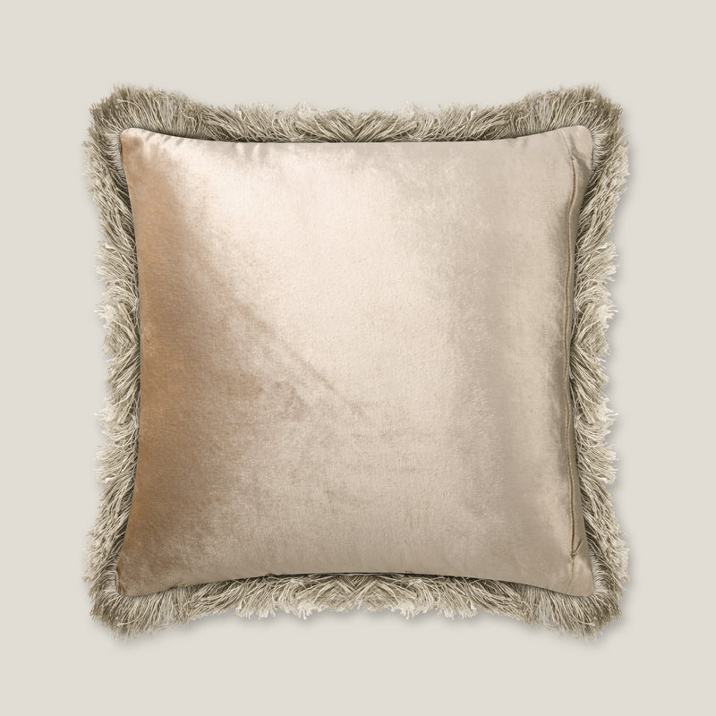 Nicole Grey & Ivory Cushion Cover