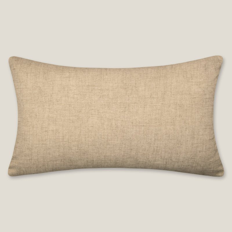 Eva Beige Linen Cushion Cover