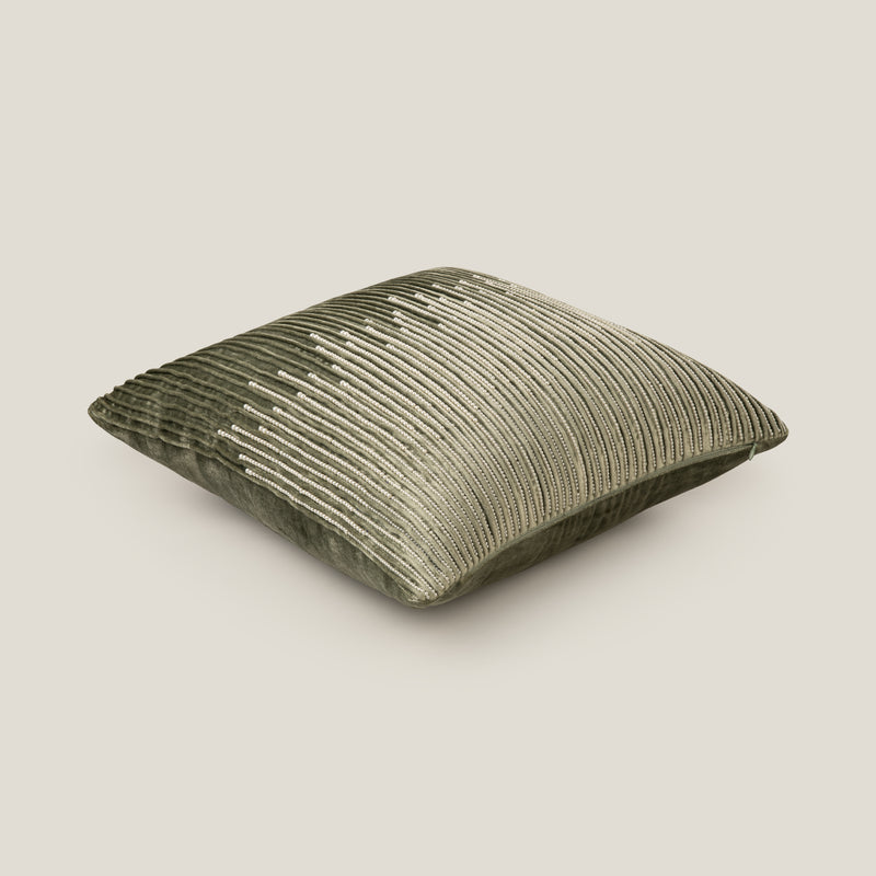 Stella Sage Green Velvet Cushion Cover
