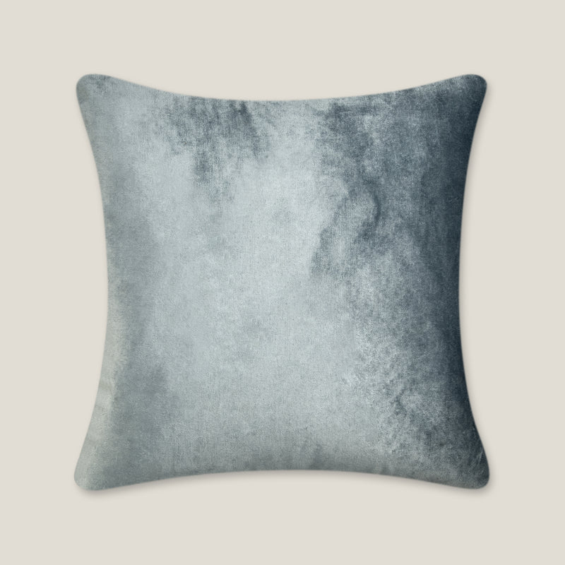 Mehir Blue Velvet Cushion Cover