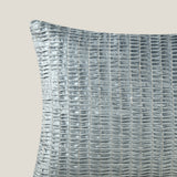 Sevil Blue Velvet Cushion Cover