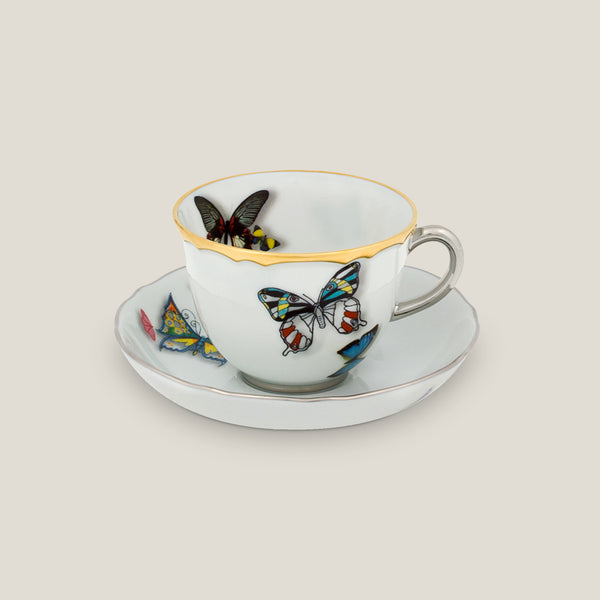 Papillon Coffee Cup & Saucer